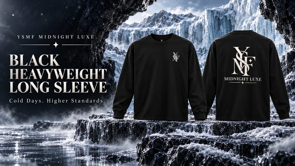 Black Heavyweight Long Sleeve winter campaign preview